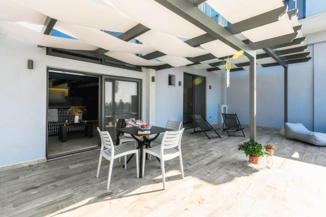 Alonaki Apartments Ájosz Léon Kültér fotó